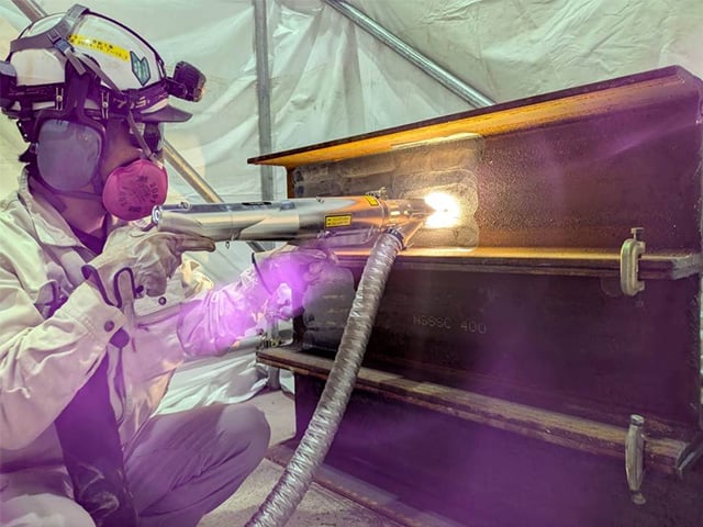 レーザー表面処理工法