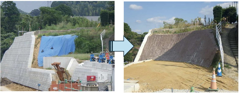 【NETIS登録番号:CG-220028-A】ドライマット(水和硬化性マット)