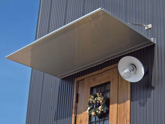 庇【アルミ複合材タイプ】RS-F