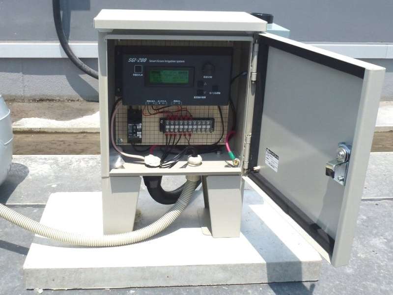 潅水年間コントローラシステム「スマートグリーン潅水システム」