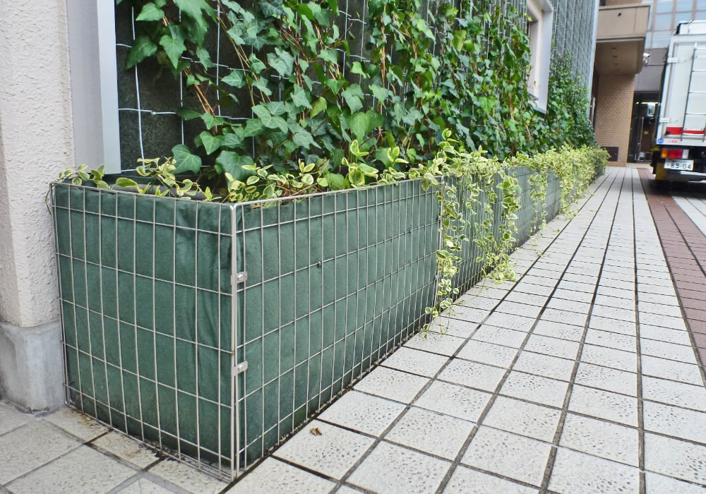 連結式軽量大型プランター「ツルパワープランター」