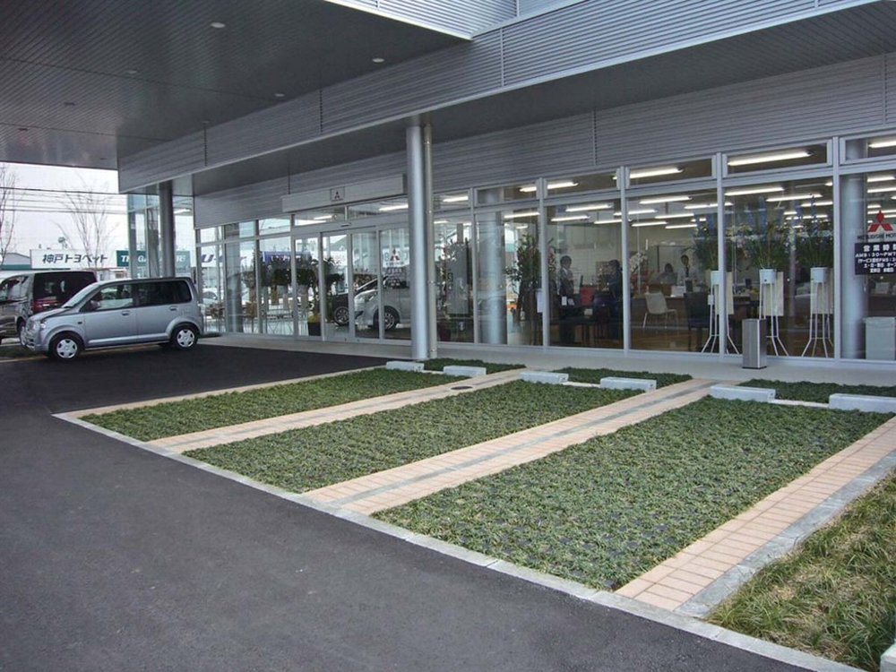 駐車場緑化システム「グリーンテクノパーキング」