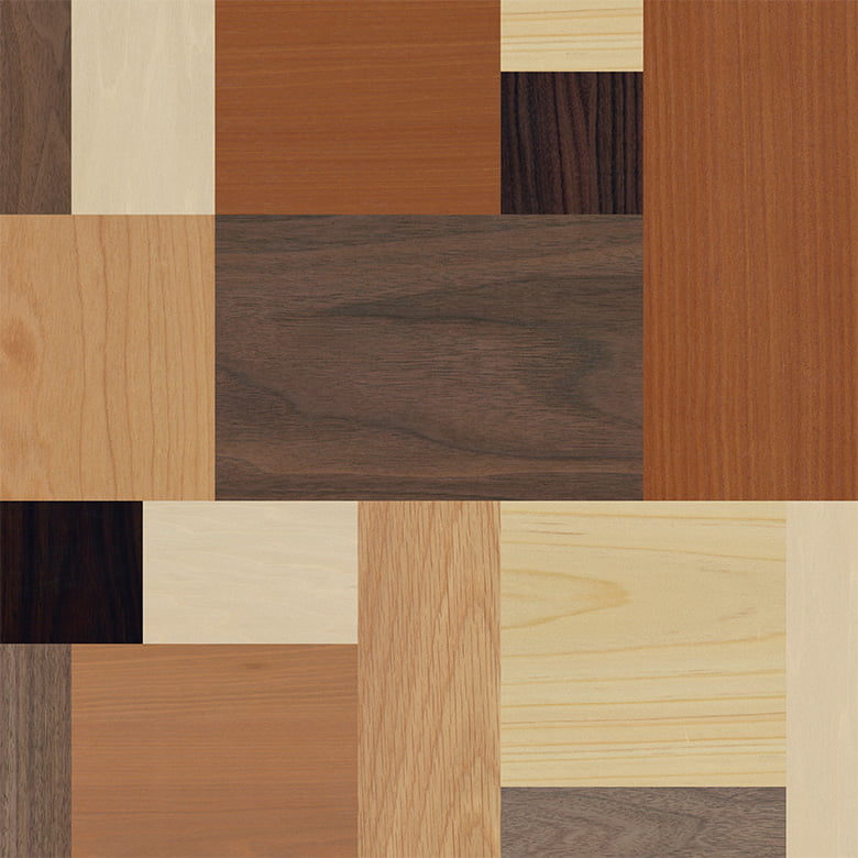 【FORESTERIOR(フォレステリア)】PATCHWORKシリーズ/大和ツキ板産業株式会社