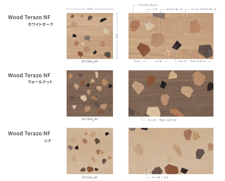 【FORESTERIOR(フォレステリア)】Wood Terazo NFシリーズ