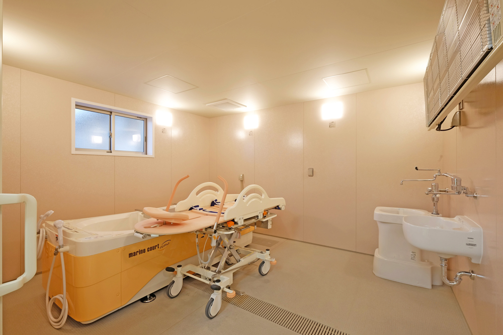 機械浴槽対応オーダーメイドユニットバス【介護ゆとりっくす】