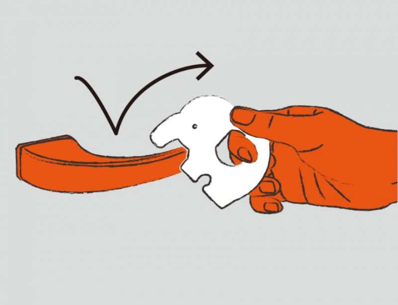 mokumokuふれんズ ドア開け / ダンドリビス株式会社