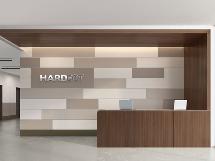 UV硬化型高硬度不燃塗装化粧板 【Décor フネン ハーデクト】