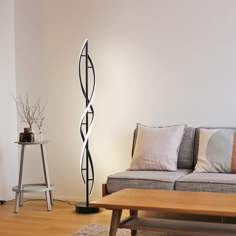 スパイラルなタワースタンドライト/でんらい