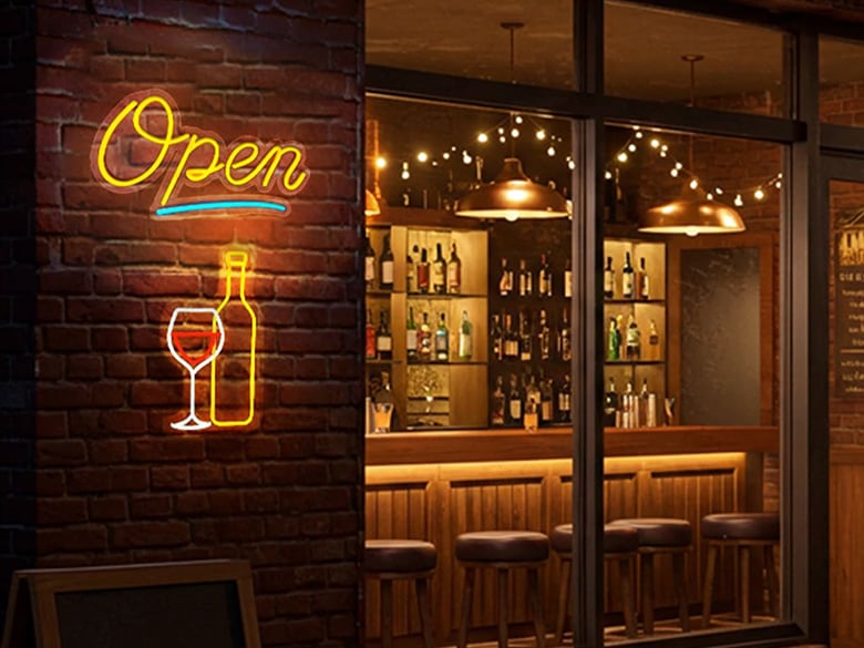 デザイン自由、大きさも自由なオーダーネオン!/でんらい