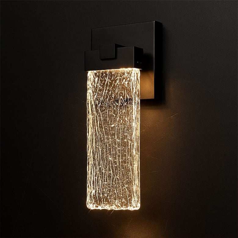 光る滝のイメージ!ブラケットライト