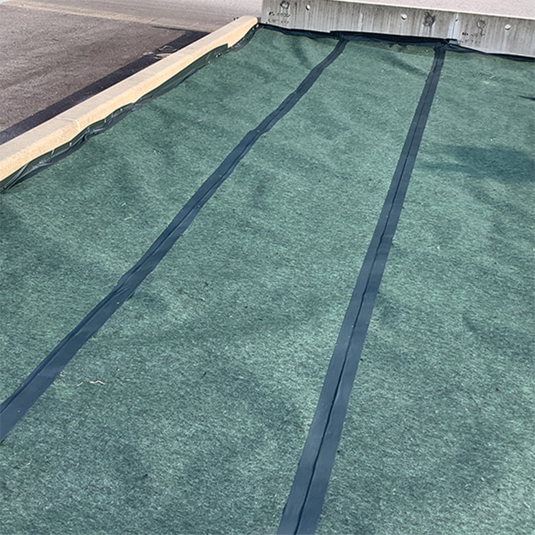 【パイオランテープ】防草シート用テープ BS-40-GR/ダイヤテックス株式会社