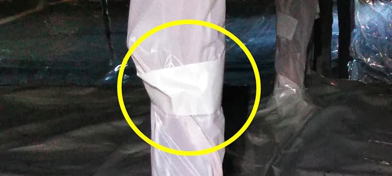 【パイオランテープ】難燃テープ FR-10-WH