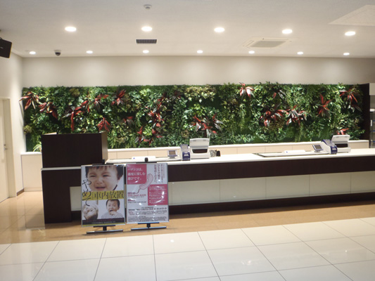 フェイクグリーン(壁面緑化)