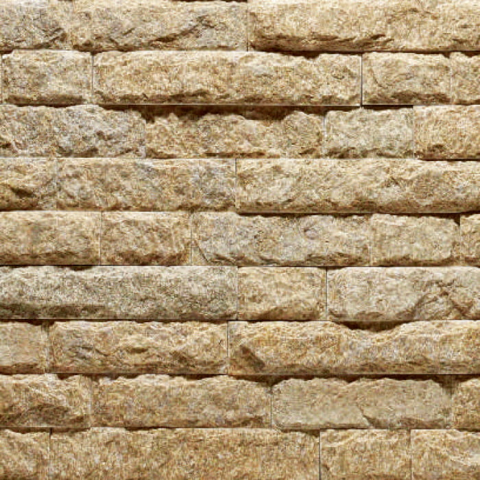 壁面装飾【Rectangle Stone】シリーズ(ベージュレクタングル)