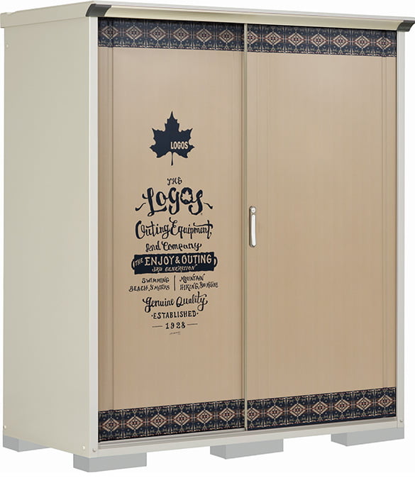 LOGOS LAND柄デザインの物置
