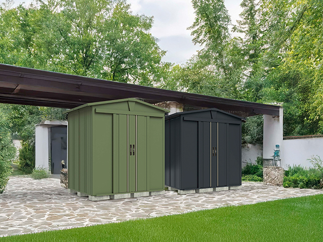 【三角屋根仕様ガーデニング物置】リジュー