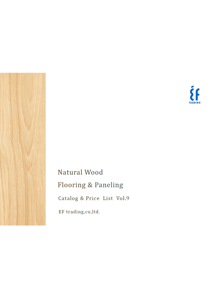 Natural Wood Flooring & Paneling  Catalog & Price List vol.9