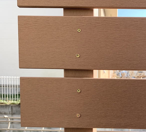 【人工木材フェンス材】100×11×1800mm/株式会社エコウッド