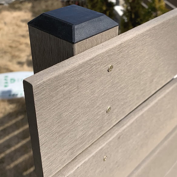 【人工木材フェンス材】100×11×1800mm/株式会社エコウッド