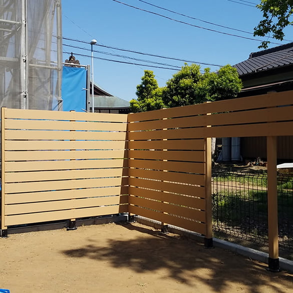 人工木材フェンス材】120×12×1800mm/株式会社エコウッド