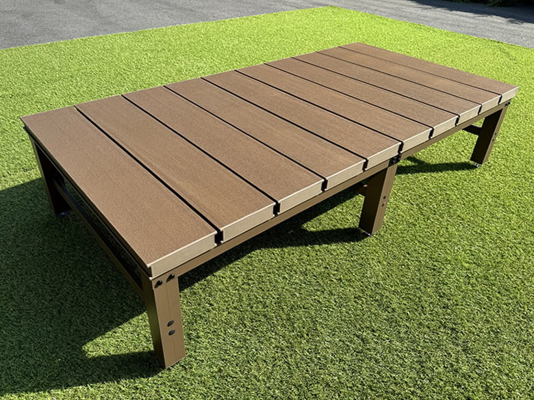 【人工木ユニットデッキ・縁台】/株式会社エコウッド