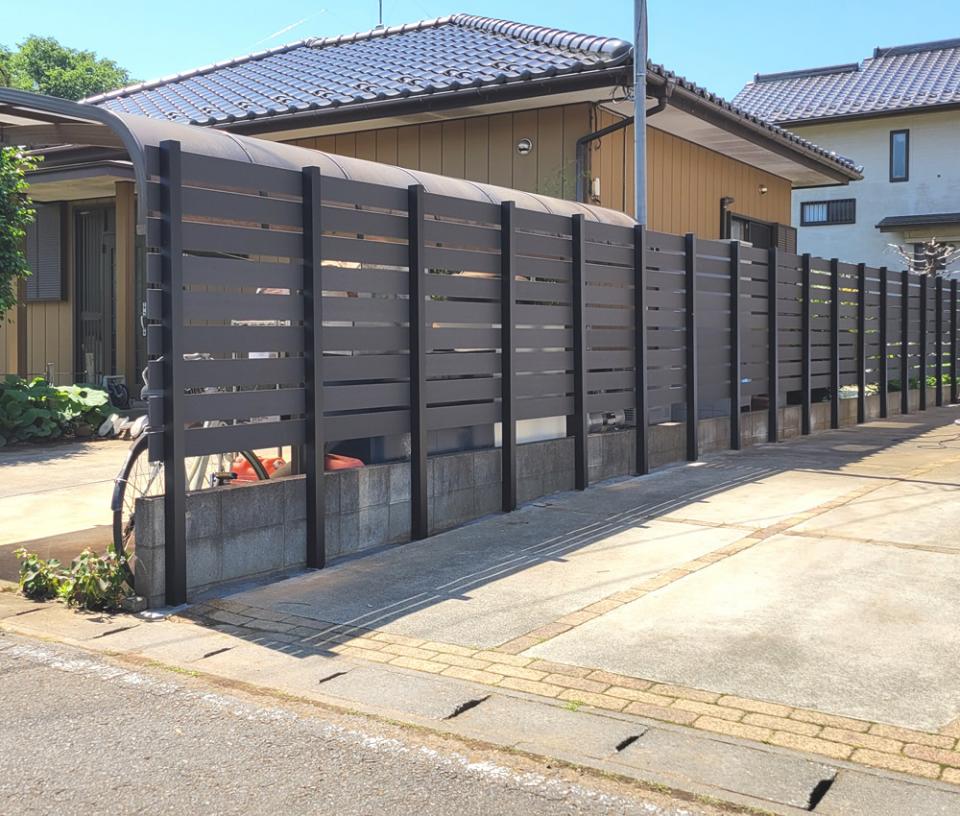 【人工木材フェンス材】120×12×1800mm