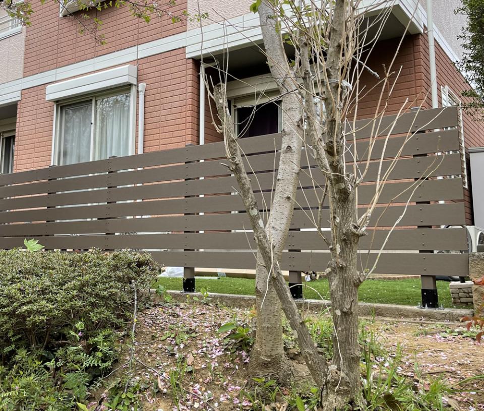 【人工木材フェンス材】120×12×1800mm