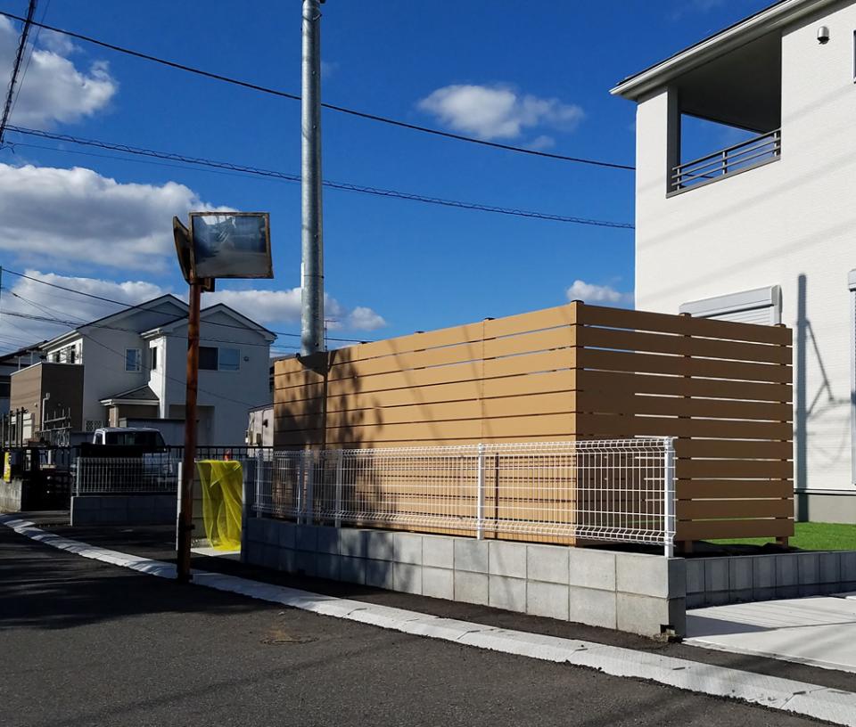 【人工木材フェンス材】120×12×1800mm