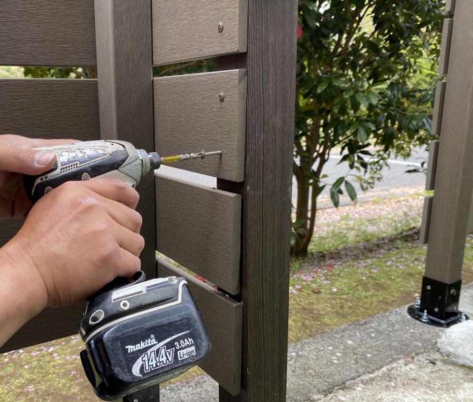 【人工木材フェンス材】120×12×1800mm