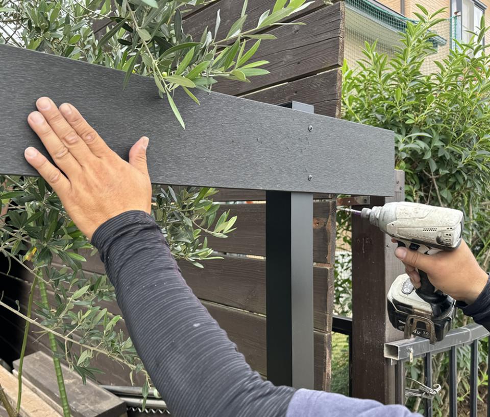 【人工木材フェンス材】140×15×2000mm