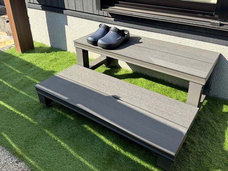 【人工木ユニットデッキ・縁台】