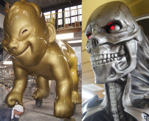 立体出力技術【店舗・商業施設:外壁】