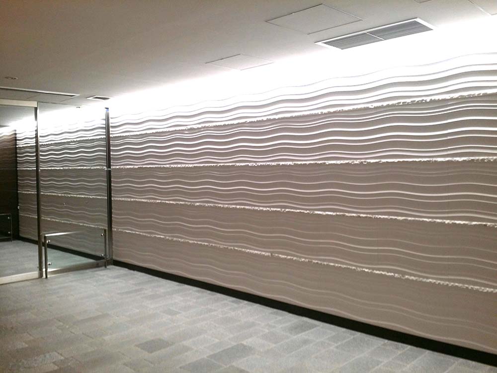 PVC立体装飾パネル【3DWALLISE - 3Dウォリス】ウェーブ