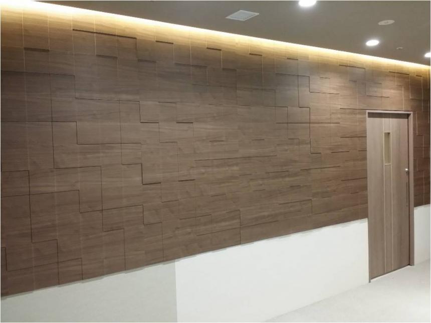 3DWALLISE - 3Dウォリス [受付カウンター壁面]