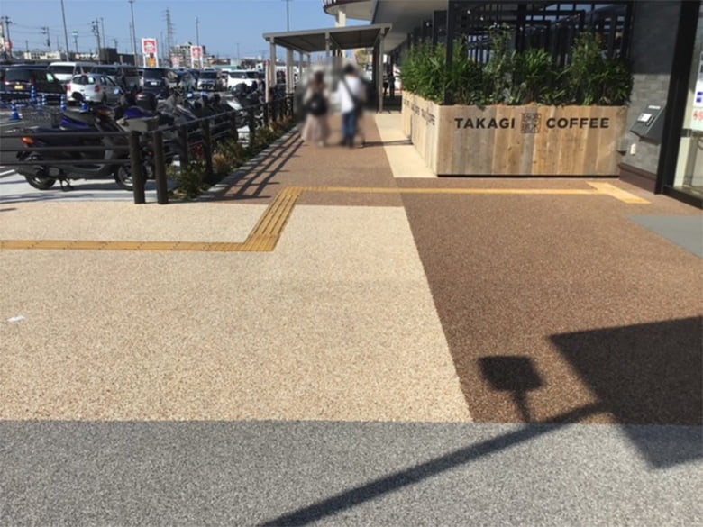 透水性樹脂舗装「ストーンコート」/株式会社ファイン工業