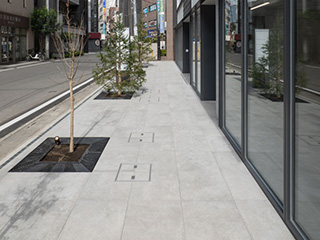 石目調 磁器質タイル SG500(アースグレー)/フォンテトレーディング株式会社