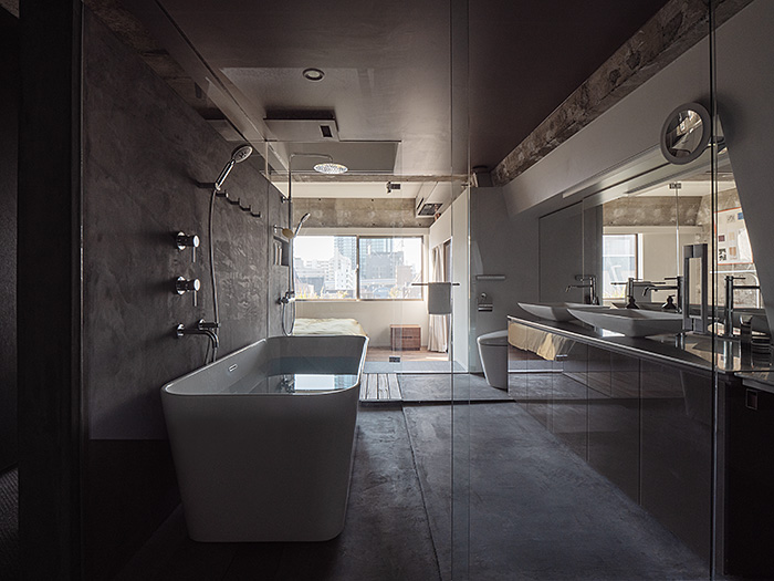 アクリル製 置型バスタブ