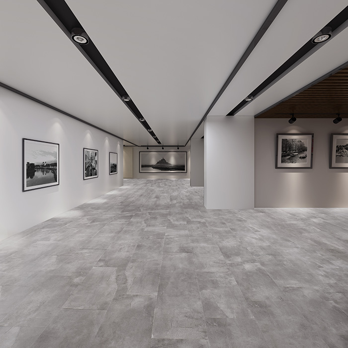 石目調 磁器質タイル SG303(ライトグレー)