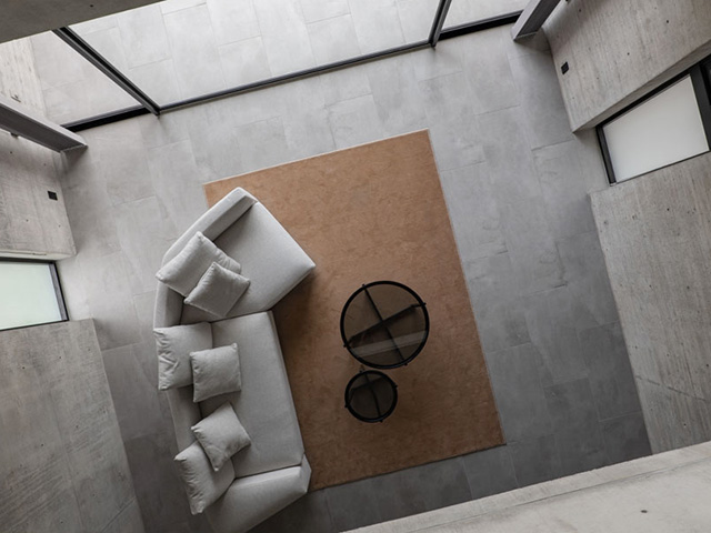 石目調 磁器質タイル SG303(ライトグレー)