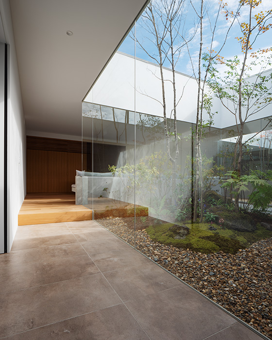 石目調 磁器質タイル SR309(ブラウン)