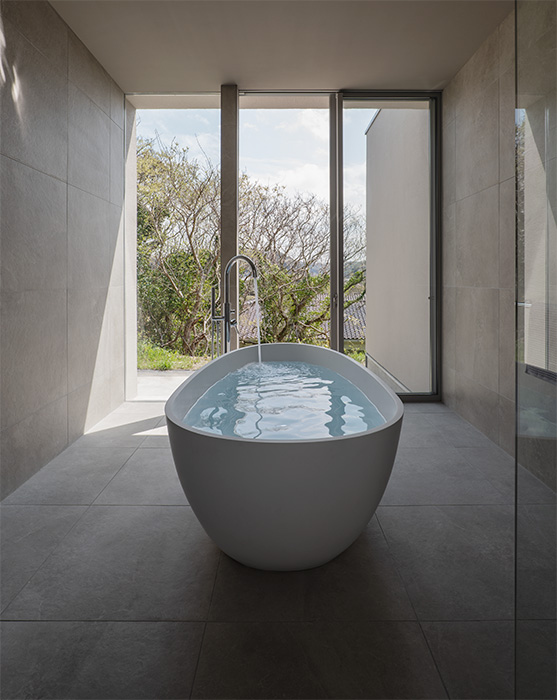 人工大理石製 バスタブ