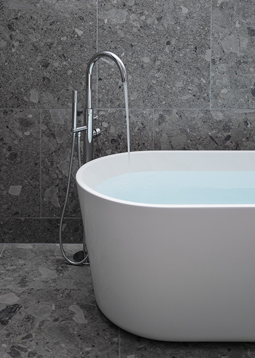 床付バスシャワー水栓