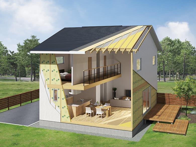 高性能住宅「FP工法」【FPパネル】