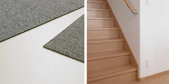 衝撃、音を低減【アンダーレイシート】 / 不燃Rコーナー