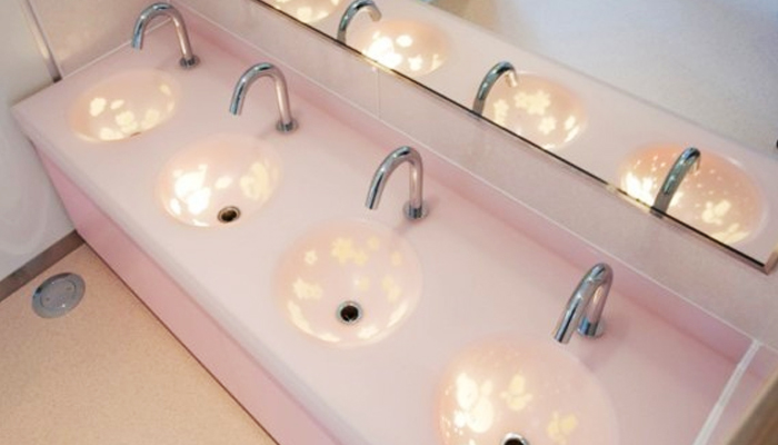 オーダー半透明アクリル化粧材 「ハーフクリア」