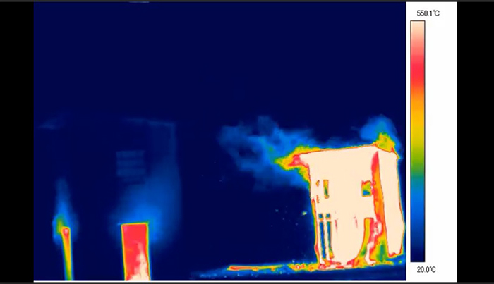 2023.3.19「木造火災・比較実験」 結果レポート