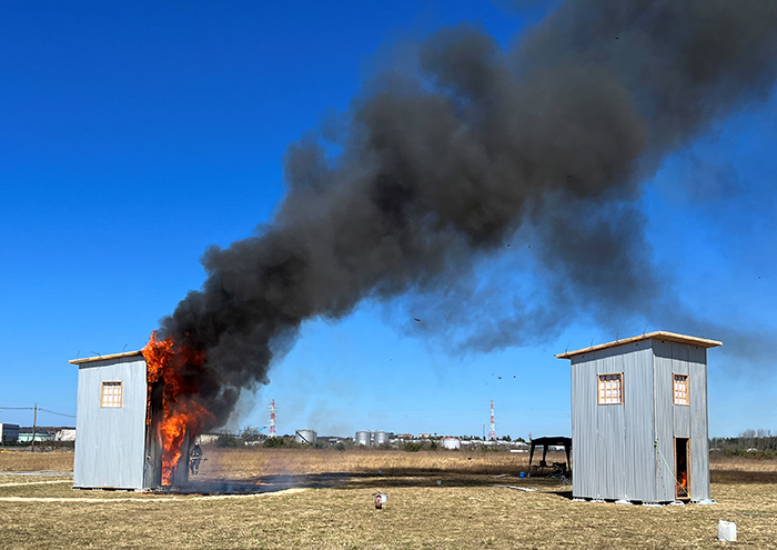 2023.3.19「木造火災・比較実験」 結果レポート