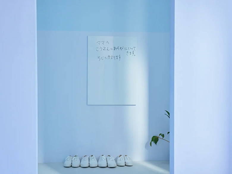 フレームレスホワイトボード/黒板 Connect With Me