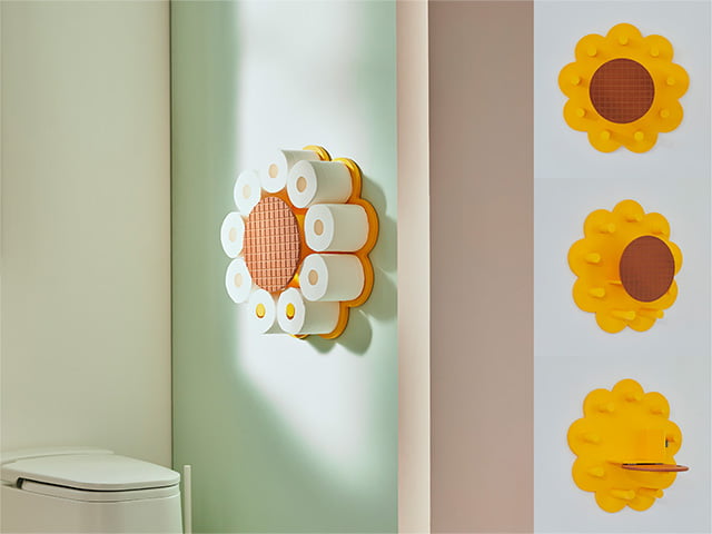 壁掛けトイレ収納 God Bless You