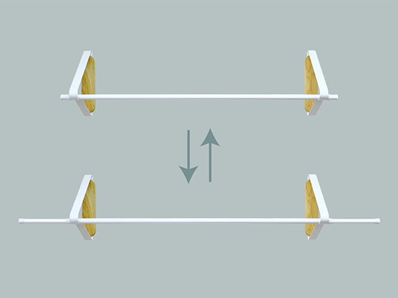 室内物干し&竿セット Hanging Man Set